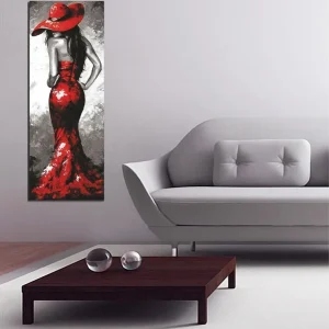 Dekorativ Canvastavla 30x80 cm Flerfärgad - Inredning Populär