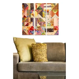 Sista chansen Canvastavla Oriental 3-pack Flerfärgad 20x50 cm - Inredning