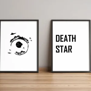 Lågt pris Tavla Sayings med Ram 2-pack Flerfärgad 36x51 cm - Inredning