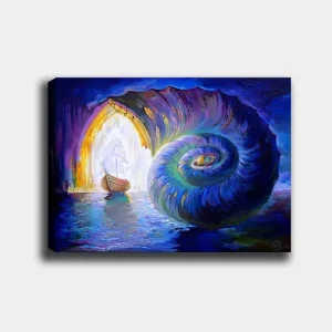 Dekorativ Canvastavla 50x70 cm Flerfärgad - Inredning Fynd