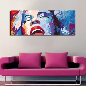 Reapris Dekorativ Canvastavla 30x80 cm Flerfärgad - Inredning
