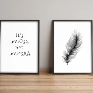 Tavla Sayings med Ram 2-pack Flerfärgad 36x51 cm - Inredning Sista chansen