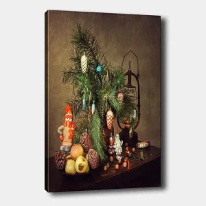 Dekorativ Canvastavla 50x70 cm Flerfärgad - Inredning Säker betalning
