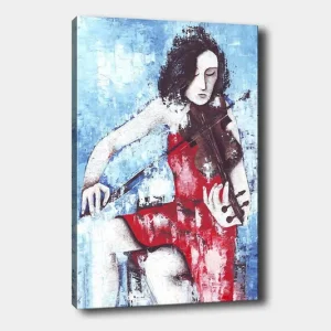 Sista chansen Dekorativ Canvastavla 50x70 cm Flerfärgad - Inredning