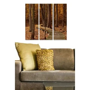 Köp nu Canvastavla Scenic 3-pack Flerfärgad 20x50 cm - Inredning