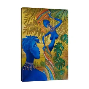 Dekorativ Canvastavla 50x70 cm Flerfärgad - Inredning Nyhet