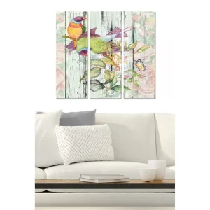Canvastavla Animal 3-pack Flerfärgad 20x50 cm - Inredning Sänkt pris