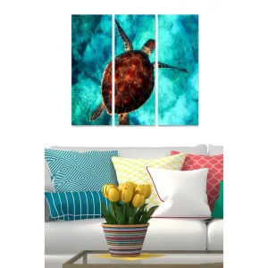 Canvastavla Animal 3-pack Flerfärgad 20x50 cm - Inredning Kundfavorit