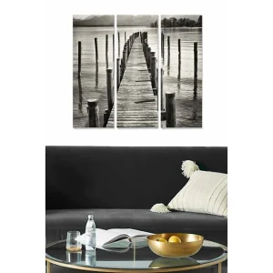 Kampanj Canvastavla Scenic 3-pack Flerfärgad 20x50 cm - Inredning
