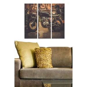 Canvastavla Vehicle 3-pack Flerfärgad 20x50 cm - Inredning Reapris