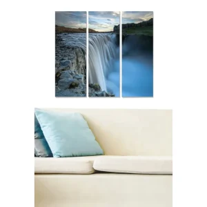 I lager Canvastavla Nautical 3-pack Flerfärgad 20x50 cm - Inredning