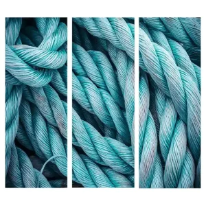 Utförsäljning Canvastavla 3-pack Flerfärgad 20x50 cm - Inredning
