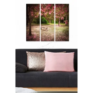 Canvastavla Scenic 3-pack Flerfärgad 20x50 cm - Inredning Rabatter