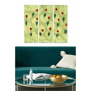 Canvastavla Nautical 3-pack Flerfärgad 20x50 cm - Inredning Nedsatt pris