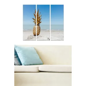 Canvastavla Kitchen 3-pack Flerfärgad 20x50 cm - Inredning Lågt pris