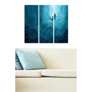 Canvastavla Nautical 3-pack Flerfärgad 20x50 cm - Inredning Reapris