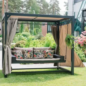 Barcelona Hammocktak Beige - Utemöbler & utemiljö Fynd