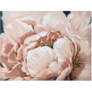 Oljemålning 75x100 cm Rosa blommor - Inredning Trygg betalning