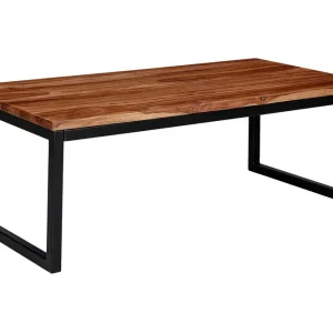 Wohnling Willowdale Soffbord 110 cm Teak/Svart - Möbler Fri frakt