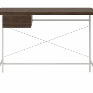 Begränsat antal Novogratz Webster Skrivbord 107 cm med Förvaring Låda Valnötsbrun Novogratz - Möbler
