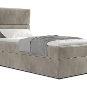 Arcore Förvaringssäng 90x200cm Vertikal Söm Beige - Möbler Erbjudande