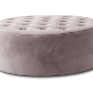 Bästa pris Montyda Sittpuff Rund Rosa - Möbler