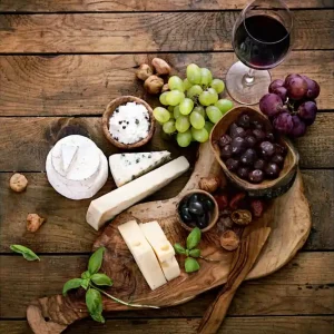 Tavla Cheese Variety 50x50 cm - Inredning Snabb frakt