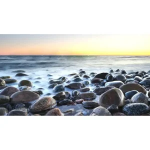 Canvastavla Coast 60x139 cm - Inredning Rabatter
