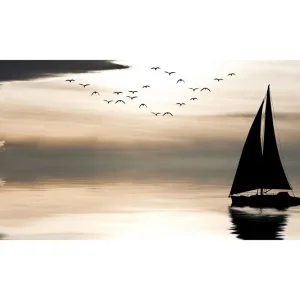Premium Tavla Sunset 50x125 cm - Inredning