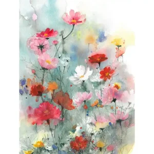Canvastavla Meadow 60x80 cm - Inredning Premium