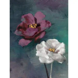 Begränsat erbjudande Canvastavla Violet Rose 60x80 cm - Inredning