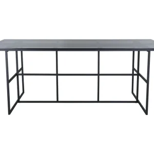I lager Venture Home Leif Matbord 200 cm Glas/Svart - Möbler