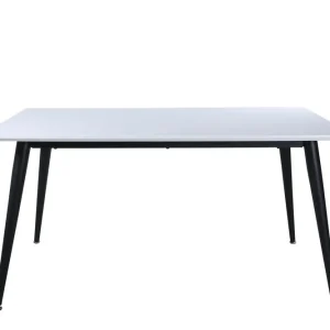 Venture Home Jimmy Förlängningsbart Matbord 150 cm Vit/Svart - Möbler risnedsättning