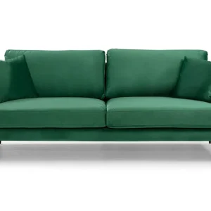 Populärt val Andary 3-sits Soffa Grön/Svart - Möbler
