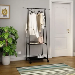 Olazen Klädställning 85 cm Svart - Förvaring Beställ idag