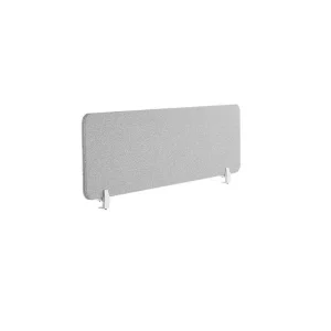 Avskärmning för skrivbord 160x40 cm grå WALLY Grå - Inredning Begränsat erbjudande