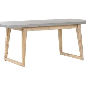 Köp nu Trädgårdsbord grå 180 x 90 cm ORIA Grå - Utemöbler & utemiljö