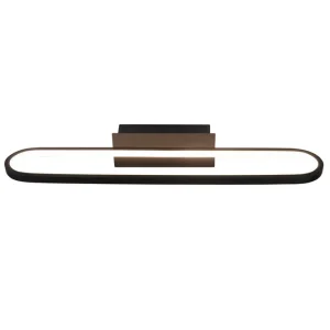 Nyhet Trio Lighting Gianni H2O LED vägglampa 60cm mattsvart Matt svart - Belysning