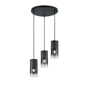 Trio Lighting Robin Taklampa 3L E27 mattsvart Matt svart - Belysning Utförsäljning