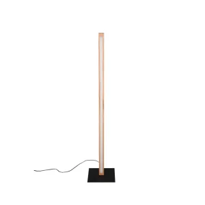 Kampanjpris Trio Lighting Bellari LED Golvlampa trä Trä - Belysning