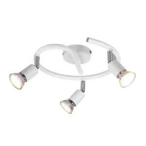 Billigare Trio Lighting Paris Spotlight 3L GU10 mattvit Matt vit - Belysning