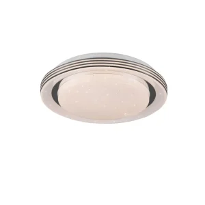 Fynd Trio Lighting Atria LED Plafond 27 cm vit starlight Vit - Belysning