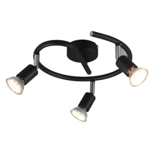 Trio Lighting Paris Spotlight 3L GU10 mattsvart Matt svart - Belysning Nedsatt pris