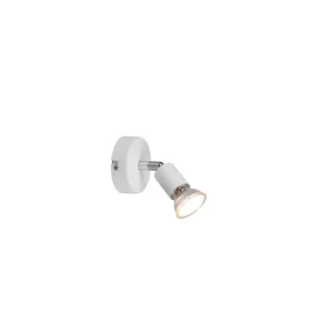 Trio Lighting Paris Spotlight 1L GU10 mattvit Matt vit - Belysning Bästa pris
