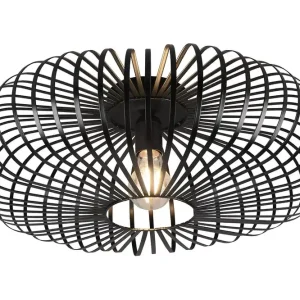 Billigare Trio Lighting Johann Plafond E27 50cm mattsvart Matt svart - Belysning