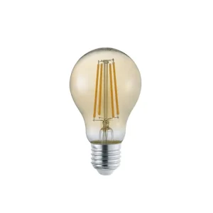 Sänkt pris Trio Lighting LK LED E27 filament classic 4W 470lm 2700K brun Brun - Belysning