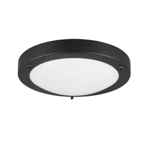 Nyhet Trio Lighting Condus H2O Plafond E27 mattsvart Matt svart - Belysning