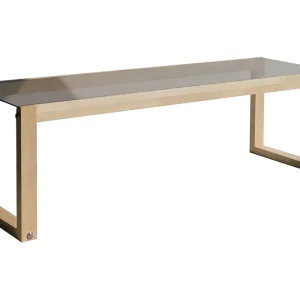 Sqandie Tv-bänk 130 cm Natur - Möbler Utförsäljning