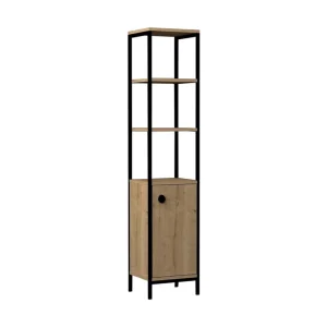 Dasaki Badrumsförvaring 162x38 cm 4 Hyllor Blå/Antracit - Förvaring I lager