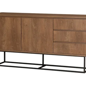 Begränsat erbjudande Pribeta Konsollbord 140 cm Mörkbrun/Svart - Möbler
